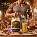Dry Fruit Wala® All-in-One Healthy Growth Powder Kesar Flavour | Premium Dry Fruit & Ayurvedic Blend for Natural Strength & Energy